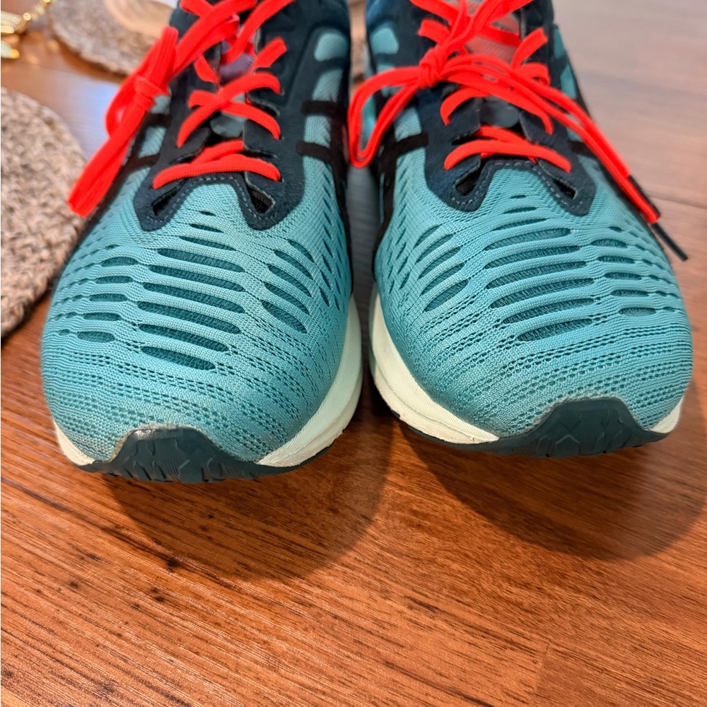 Asics Novablast SPS Techno Cyan Blue Men’s Running Shoes Size 11US - Picture 2 of 7